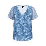 Klassische Bluse von Vero Moda, in der Farbe Weiss, aus Polyester, andere Perspektive, Vorschaubild