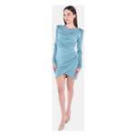 Kleid von MVP wardrobe, in der Farbe Blau, aus Polyester, andere Perspektive, Vorschaubild