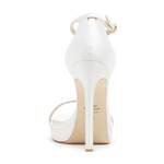 High Heel Pump von Stuart Weitzman, in der Farbe Weiss, aus Leder, andere Perspektive, Vorschaubild