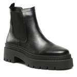 Chelsea-Boot von Caprice, in der Farbe Schwarz, aus Leder, andere Perspektive, Vorschaubild