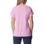 T-Shirt von Columbia, in der Farbe Lila, aus Polyester, andere Perspektive, Vorschaubild