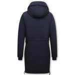 Winterjacke von Gentile Bellini, in der Farbe Blau, aus Polyester, andere Perspektive, Vorschaubild