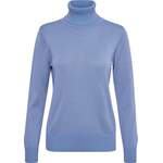 Rollkragenpullover von Saint Tropez, in der Farbe Blau, Vorschaubild