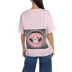 Print-Shirt von Replay, in der Farbe Rosa, aus Jersey, andere Perspektive, Vorschaubild