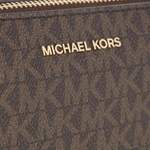 Schultertasche von Michael Kors, in der Farbe Braun, aus Textil, andere Perspektive, Vorschaubild