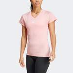 T-Shirt von adidas performance, in der Farbe Rosa, aus Polyester, andere Perspektive, Vorschaubild