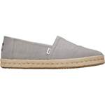 Espadrille von TOMS, in der Farbe Grau, andere Perspektive, Vorschaubild