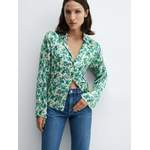 Bluse von Mango, in der Farbe Grün, aus Polyester, andere Perspektive, Vorschaubild