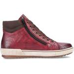 Winterboot von Remonte, in der Farbe Rot, aus Textil, andere Perspektive, Vorschaubild