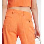 Gerade Hose von ETRO, in der Farbe Orange, aus Polyester, andere Perspektive, Vorschaubild