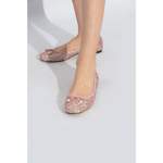 Slipper von Jimmy Choo, in der Farbe Rosa, aus Leder, andere Perspektive, Vorschaubild