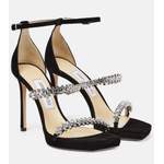 Verzierte Sandalen der Marke Jimmy Choo