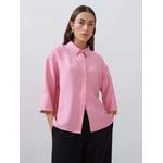 Klassische Bluse von someday, in der Farbe Rosa, aus Polyamid, andere Perspektive, Vorschaubild