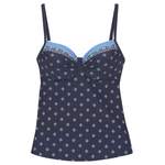 Tankini von Lascana, in der Farbe Blau, aus Polyester, andere Perspektive, Vorschaubild