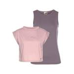 Trainingstop von Ocean Sportswear, in der Farbe Rosa, aus Polyester, andere Perspektive, Vorschaubild