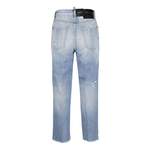 Gerade Jeans von Dsquared2, in der Farbe Blau, aus Polyester, andere Perspektive, Vorschaubild