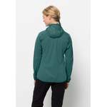 Softshelljacke von Jack Wolfskin, in der Farbe Blau, aus Polyester, andere Perspektive, Vorschaubild