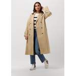 Trenchcoat von Object, in der Farbe Beige, aus Polyester, andere Perspektive, Vorschaubild