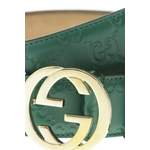 Gürtel von Gucci, in der Farbe Grün, andere Perspektive, Vorschaubild