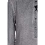 Klassische Bluse von Emily van den Bergh, in der Farbe Grau, aus Baumwolle, andere Perspektive, Vorschaubild