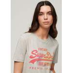 T-Shirt von Superdry, in der Farbe Grau, aus Polyester, andere Perspektive, Vorschaubild