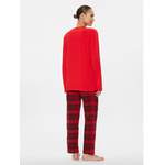 Pyjama von Calvin Klein Underwear, in der Farbe Rot, aus Polyester, andere Perspektive, Vorschaubild