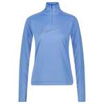 Laufshirt von Nike, in der Farbe Blau, aus Polyester, andere Perspektive, Vorschaubild