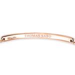 Goldarmband von Thomas Sabo, in der Farbe Rosa, andere Perspektive, Vorschaubild