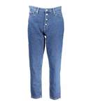 7/8-Jeans, in der Farbe Blau, aus Baumwolle, Vorschaubild