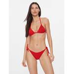 Bikini von Calvin Klein Swimwear, in der Farbe Rot, aus Polyester, andere Perspektive, Vorschaubild