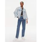 Jeansjacke von Calvin Klein Jeans, in der Farbe Blau, aus Baumwolle, andere Perspektive, Vorschaubild