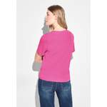 T-Shirt von cecil, in der Farbe Rosa, andere Perspektive, Vorschaubild