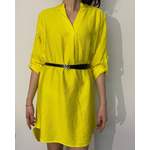 Kleid von ITALY VIBES, in der Farbe Gelb, andere Perspektive, Vorschaubild