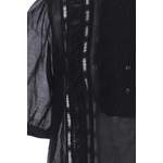 Klassische Bluse von The Kooples, in der Farbe Schwarz, aus Baumwolle, andere Perspektive, Vorschaubild