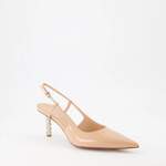 Klassische Pump von Givenchy, in der Farbe Beige, andere Perspektive, Vorschaubild