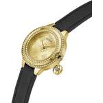 Damen-Armbanduhr von Guess, in der Farbe Schwarz, aus Edelstahl, andere Perspektive, Vorschaubild