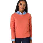 Sweatshirt von Zero, in der Farbe Orange, aus Polyester, andere Perspektive, Vorschaubild