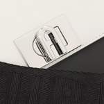 Schultertasche von Furla, in der Farbe Schwarz, aus Textil, andere Perspektive, Vorschaubild