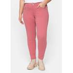 5-Pocket-Hose von sheego by Joe Browns, in der Farbe Rosa, aus Baumwolle, andere Perspektive, Vorschaubild