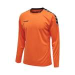 Handballtrikot von Hummel, in der Farbe Orange, aus Polyester, andere Perspektive, Vorschaubild