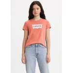 T-Shirt von Levis, in der Farbe Orange, aus Jersey, andere Perspektive, Vorschaubild