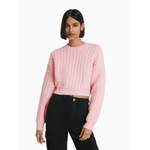 Sonstige Pullover von Bershka, in der Farbe Rosa, aus Polyester, andere Perspektive, Vorschaubild