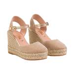 Espadrille von Gaimo, in der Farbe Beige, andere Perspektive, Vorschaubild