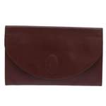 Clutch von Cartier Vintage, in der Farbe Rot, aus Leder, andere Perspektive, Vorschaubild