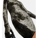 Kleid von Balenciaga, in der Farbe Braun, aus Elastan, andere Perspektive, Vorschaubild