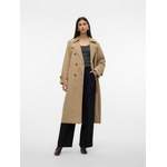 Trenchcoat von Vero Moda, in der Farbe Braun, aus Polyester, andere Perspektive, Vorschaubild