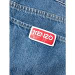 Gerade Jeans von Kenzo, in der Farbe Blau, andere Perspektive, Vorschaubild
