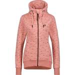 Sweatjacke von Alife & Kickin, in der Farbe Braun, andere Perspektive, Vorschaubild