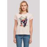 T-Shirt von F4NT4STIC, in der Farbe Rosa, andere Perspektive, Vorschaubild