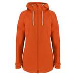 Regenjacke von Elkline, in der Farbe Orange, aus Polyester, andere Perspektive, Vorschaubild